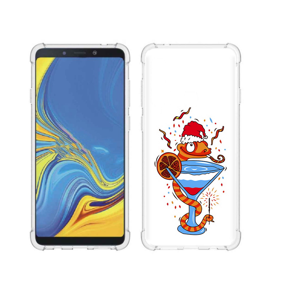 

Чехол MyPads Tocco для Samsung Galaxy A9 змейка (PT118683.560.364), Прозрачный, Tocco