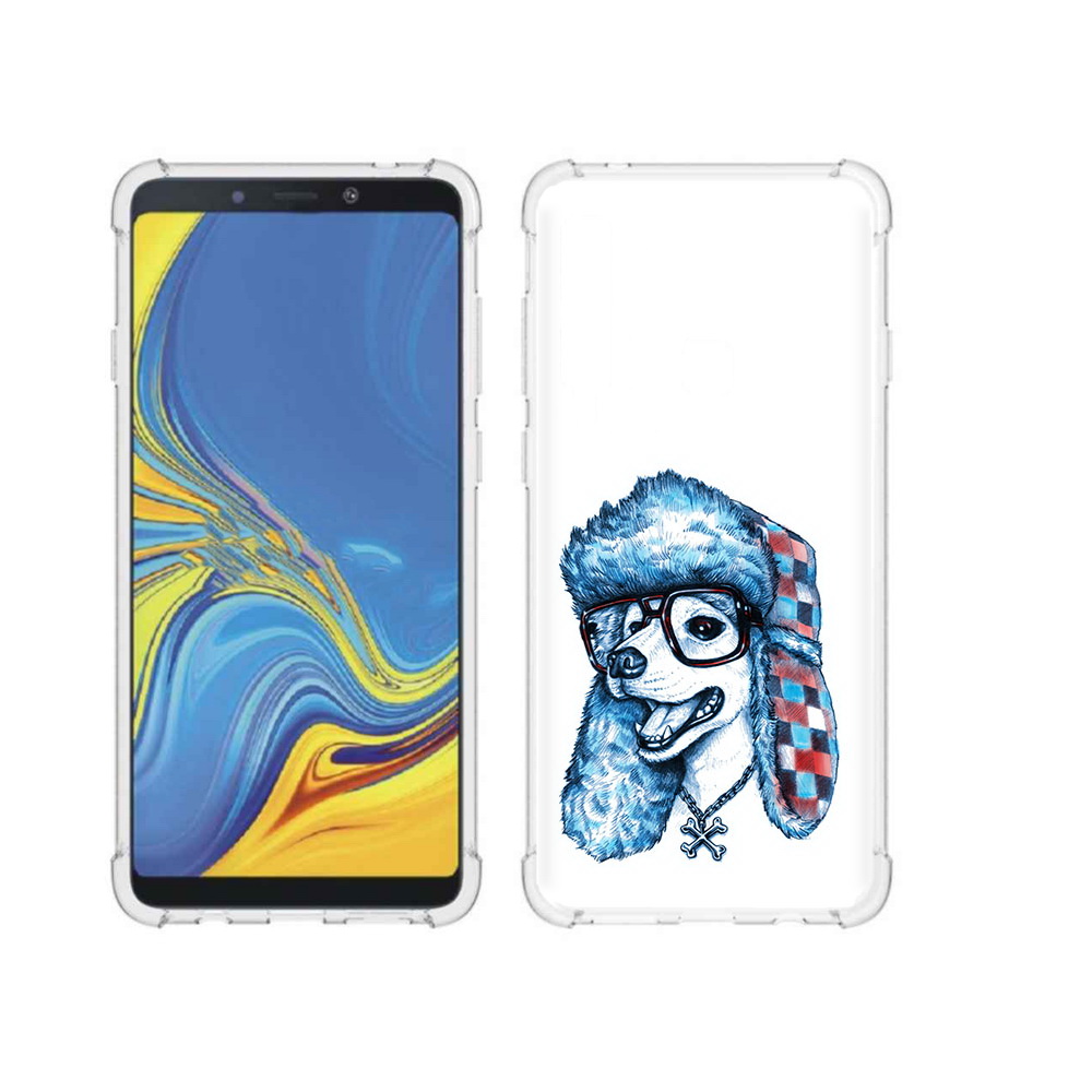 Чехол MyPads Tocco для Samsung Galaxy A9 зимний пес (PT118683.560.362)