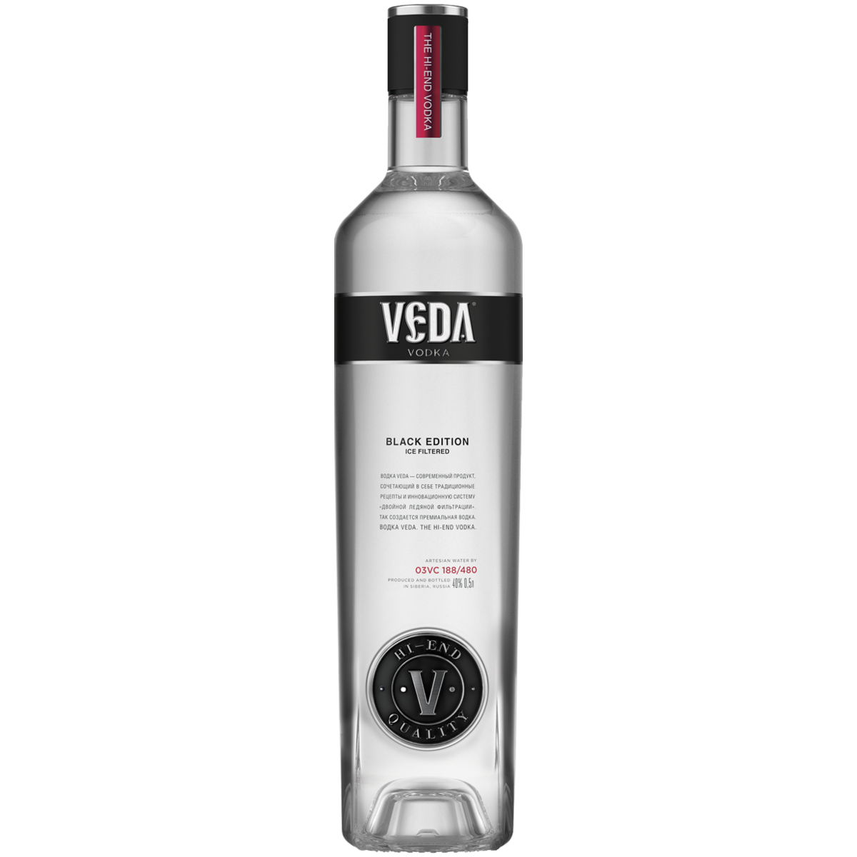 

Водка Veda Black Edition 0,5 л