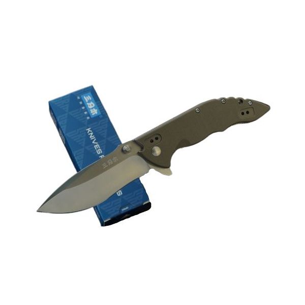 

Складной нож SRM Knives Sanrenmu 9054SUC-GV, Зеленый, Sanrenmu 9054MUC