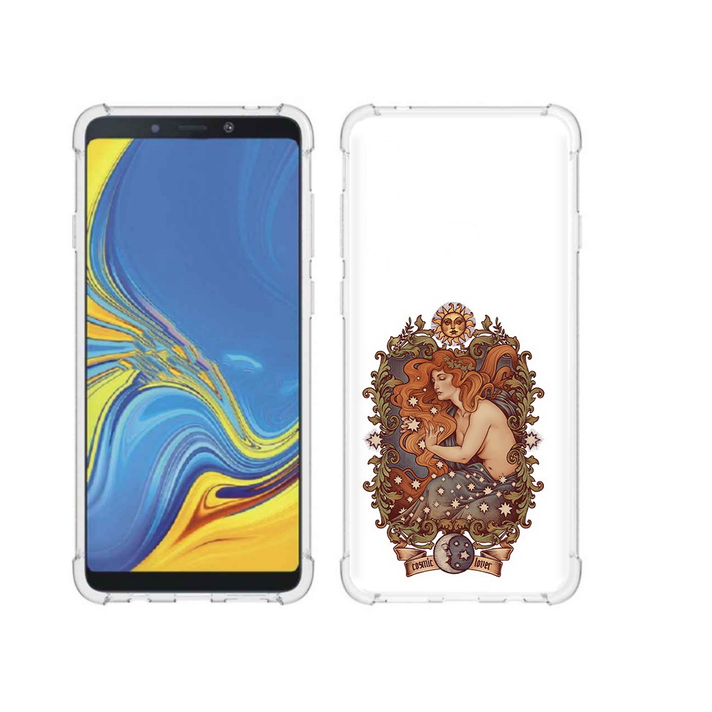

Чехол MyPads Tocco для Samsung Galaxy A9 звездная девушка абстракция (PT118683.560.351), Прозрачный, Tocco