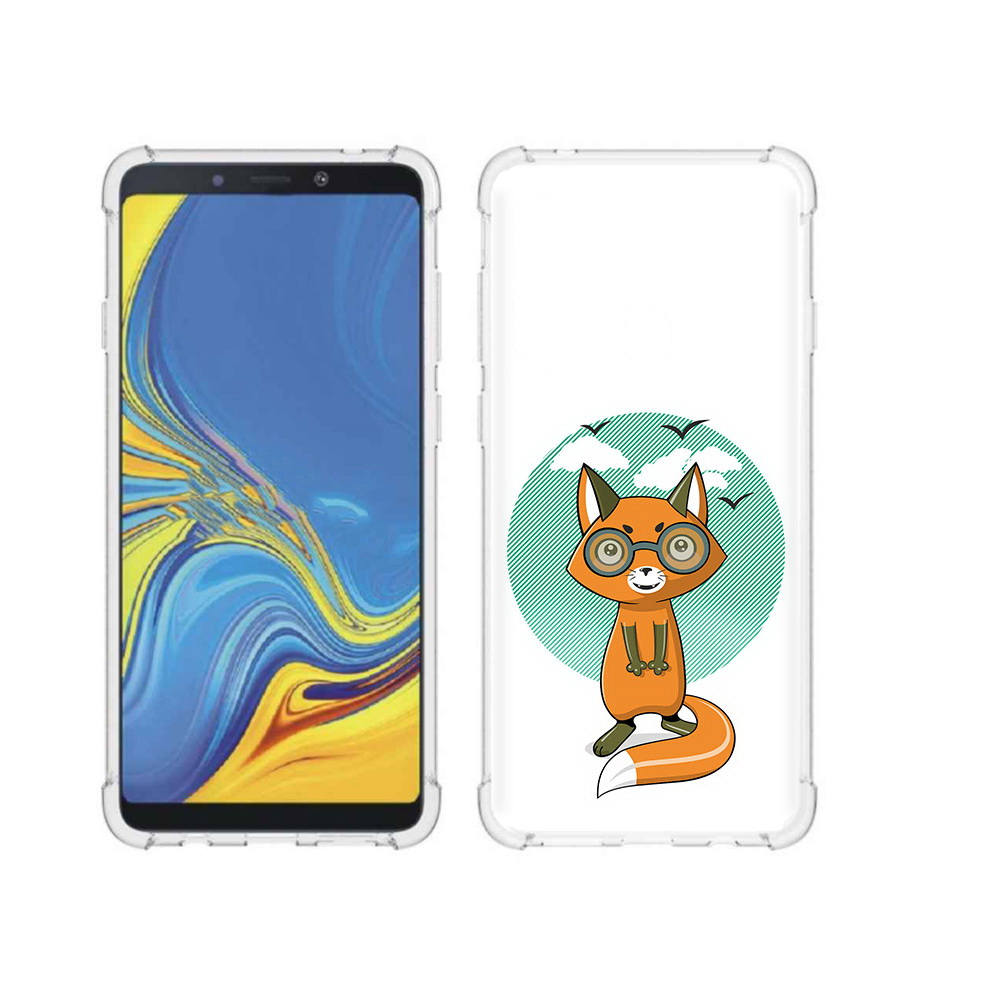 

Чехол MyPads Tocco для Samsung Galaxy A9 задумчивая лиса (PT118683.560.348), Прозрачный, Tocco