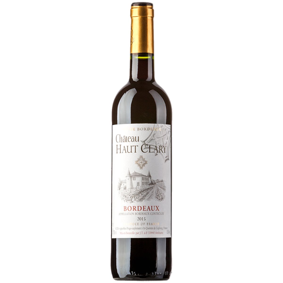 

Вино Chateau Haut Clary красное сухое 0,75