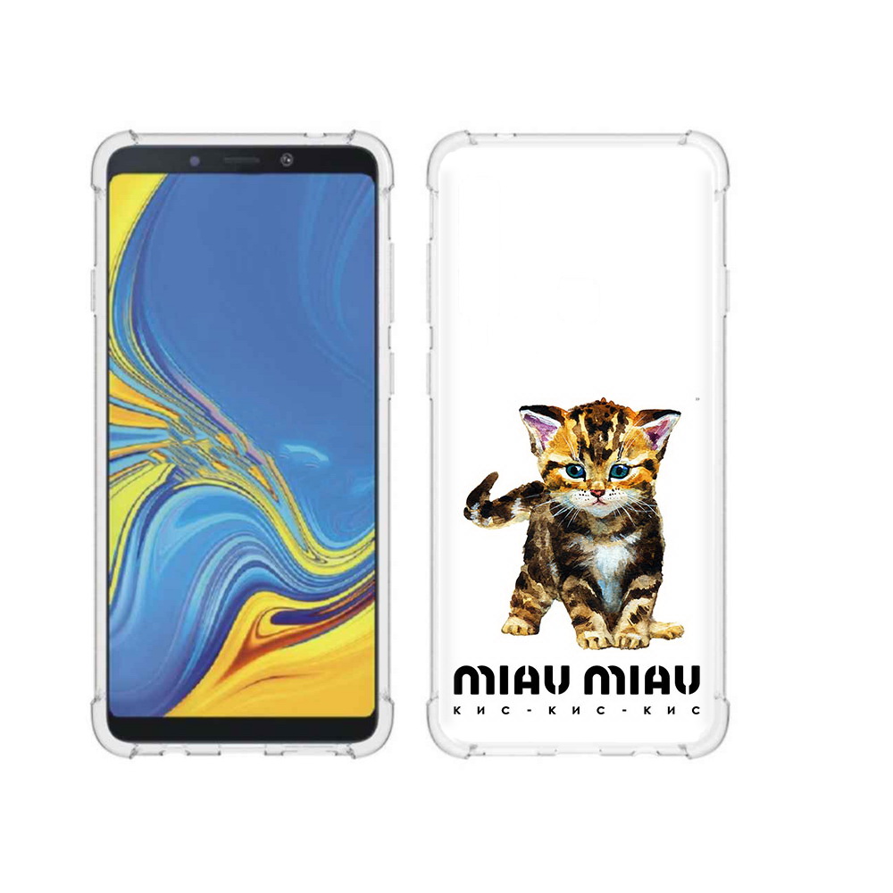 

Чехол MyPads Tocco для Samsung Galaxy A9 Бренд miau miau (PT118683.560.34), Прозрачный, Tocco
