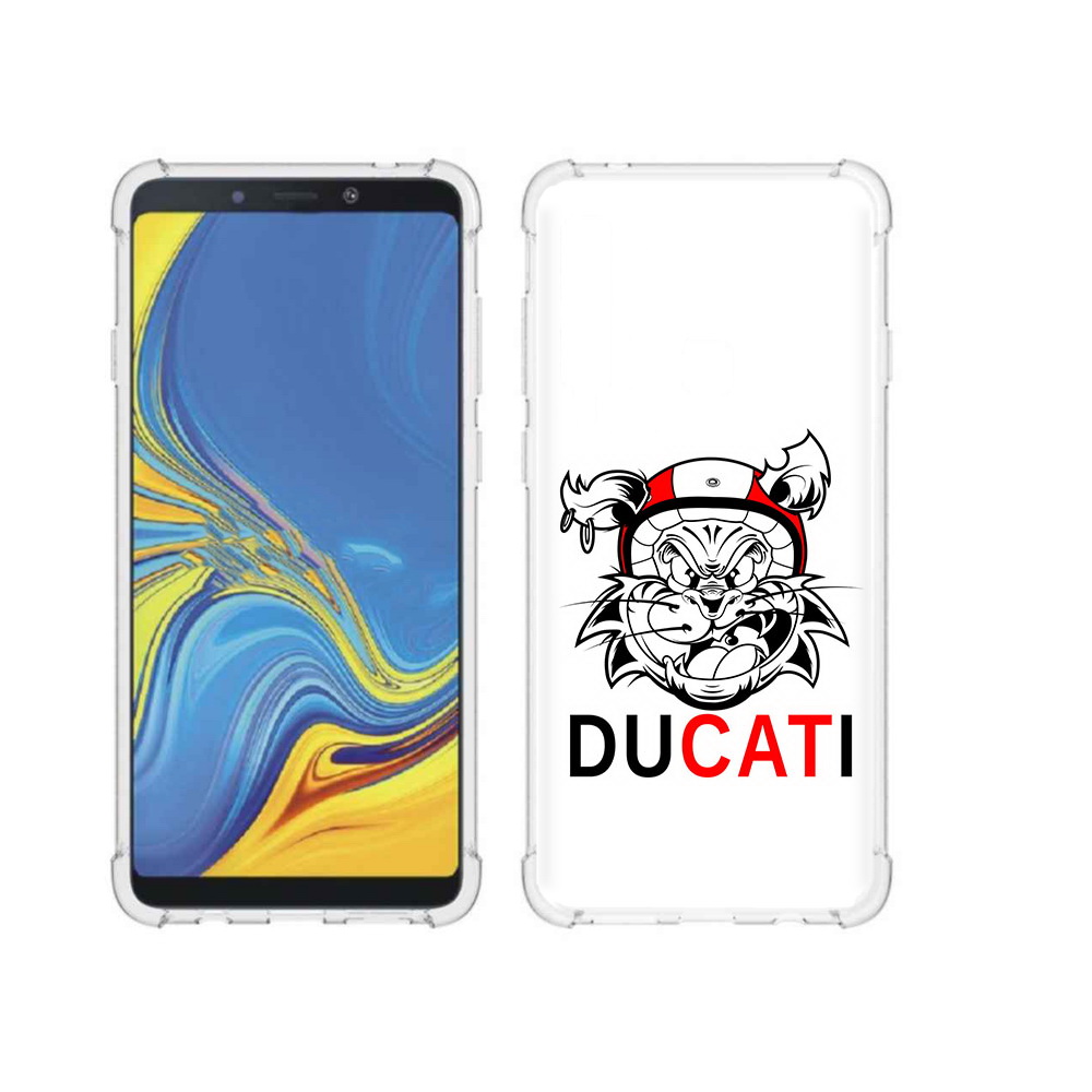 

Чехол MyPads Tocco для Samsung Galaxy A9 дукати (PT118683.560.339), Прозрачный, Tocco