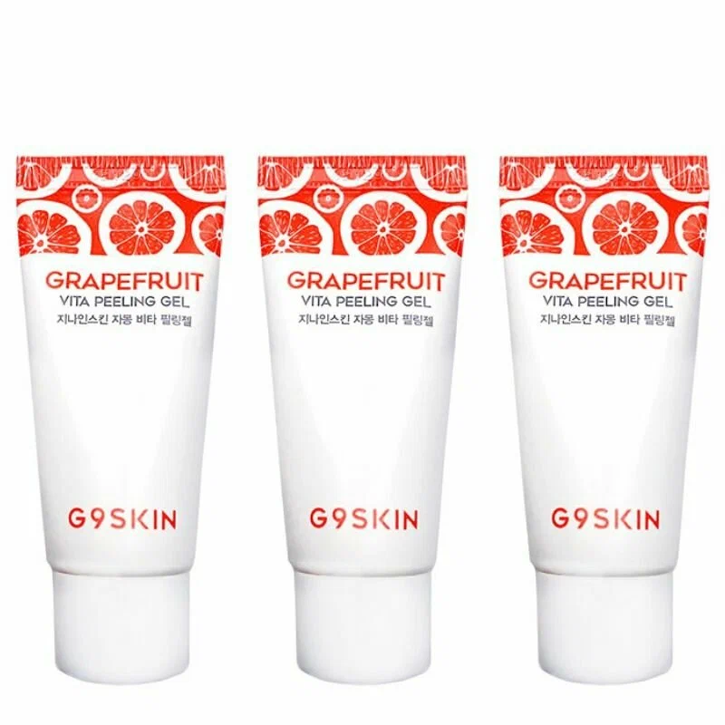 Гель G9SKIN Grapefruit Vita Peeling Gel Deluxe Sample 20 мл 3 шт