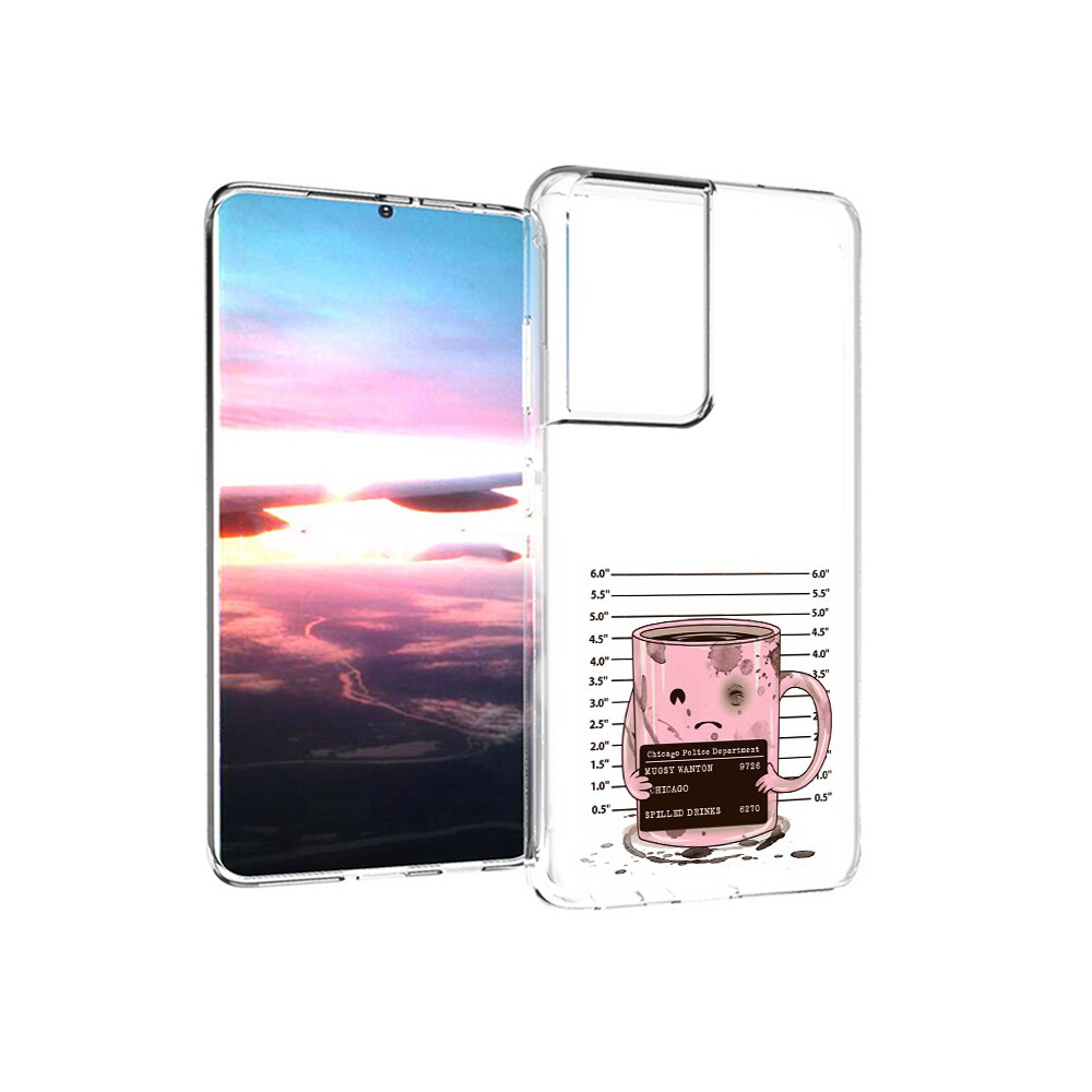 Чехол MyPads Tocco для Samsung Galaxy S21 Ultra кружка (PT157307.497.420)