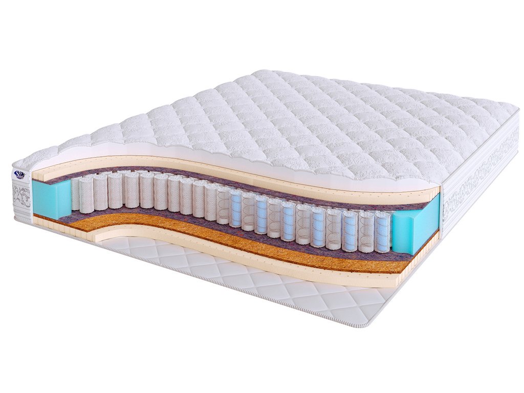 

Матрас Real Zone Duo Nature S500/DS 225x190, Белый, Real Zone Duo Nature S500/DS