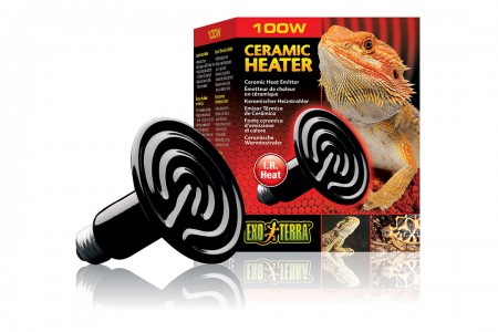 

Керамический нагреватель для террариума Exo Terra Ceramic Heater PT2046 100 Вт, Heat Wave Lamp 100 вт