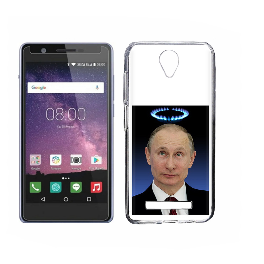 

Чехол MyPads Tocco для Philips S318 святой газ, Прозрачный, Tocco