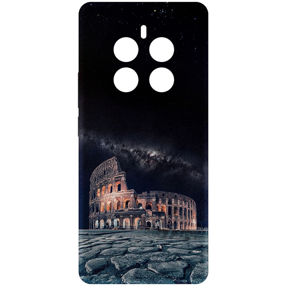 

Чехол-накладка Krutoff Soft Case Италия, Колизей для Realme 12 Pro 5G черный