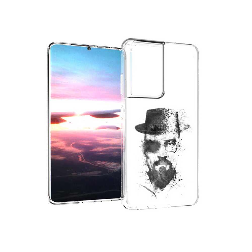 

Чехол MyPads Tocco для Samsung Galaxy S21 Ultra загадочный человек (PT157307.497.347), Прозрачный, Tocco