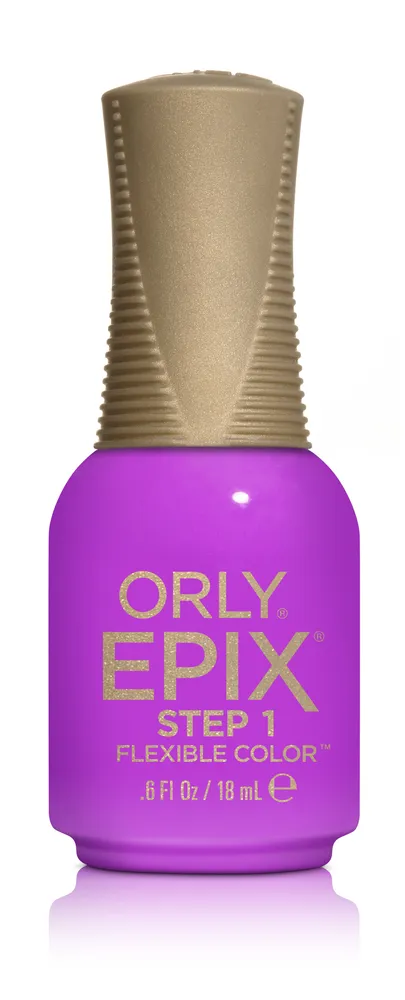 Эластичное покрытие ORLY EPIX Flexible Color. Шаг1. Цвет - Such A Critic, 18мл