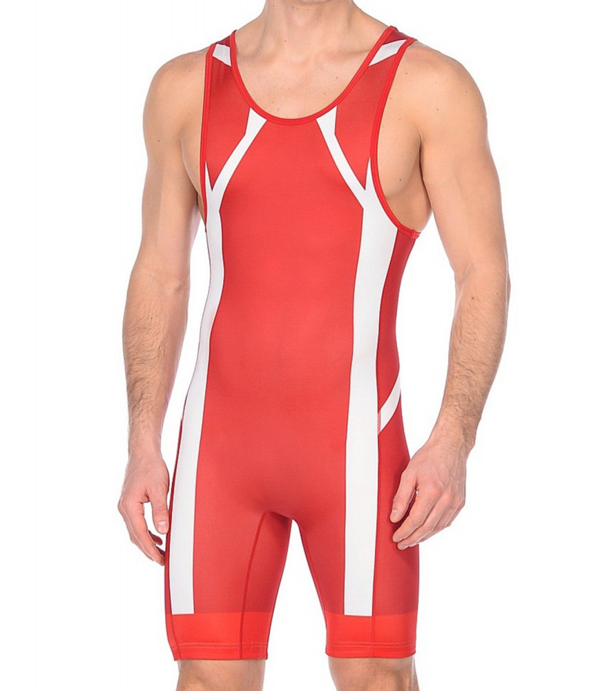 

Трико борцовское мужское ASICS 2081A021 0023 WRESTLING SUIT 3XL, 2081A0210023
