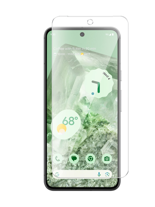 

Защитное стекло Brozo на Google Pixel 8 гибридное прозрачное, Google Pixel 8