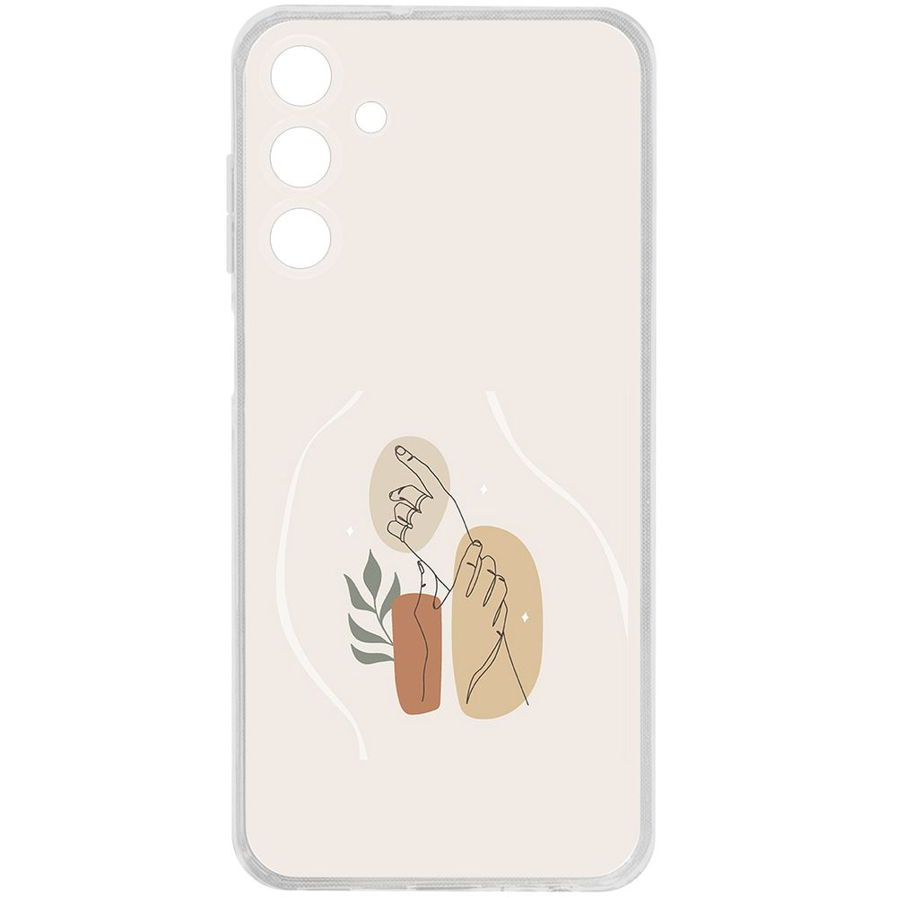 

Чехол-накладка Krutoff Clear Case Тонкость для Samsung Galaxy M15, Прозрачный