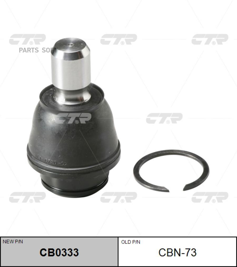 

CTR Опора шаровая CTR CBN-73