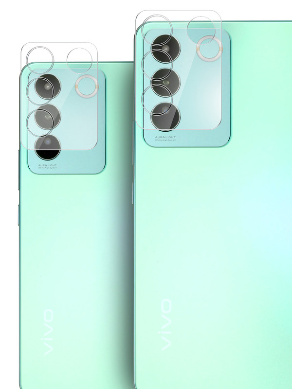 

Защитное стекло Brozo на камеру Vivo V27e гибридное прозрачное, Vivo V27e