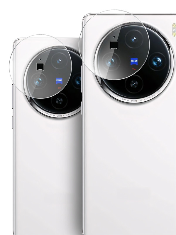 

Защитное стекло Brozo на камеру Vivo X100 Pro гибридное прозрачное, Vivo X100 Pro