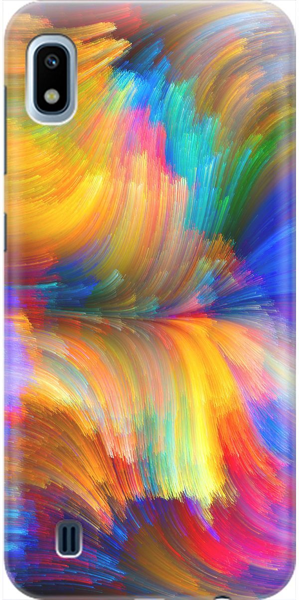 

Силиконовый чехол на Samsung Galaxy A10 "Акварельное небо", Желтый;фиолетовый, 1964