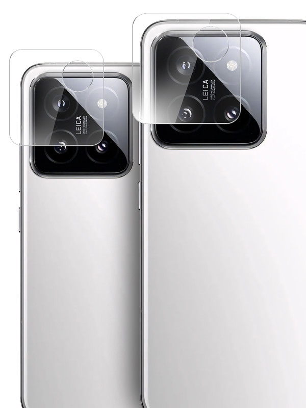 

Защитное стекло Brozo на камеру Xiaomi 14 гибридное прозрачное, Xiaomi 14
