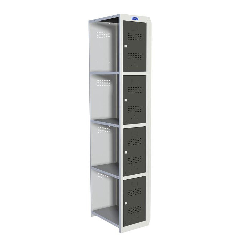 Шкаф для одежды металлический Cobalt Locker 04-30 (дополнительный модуль), 1163507