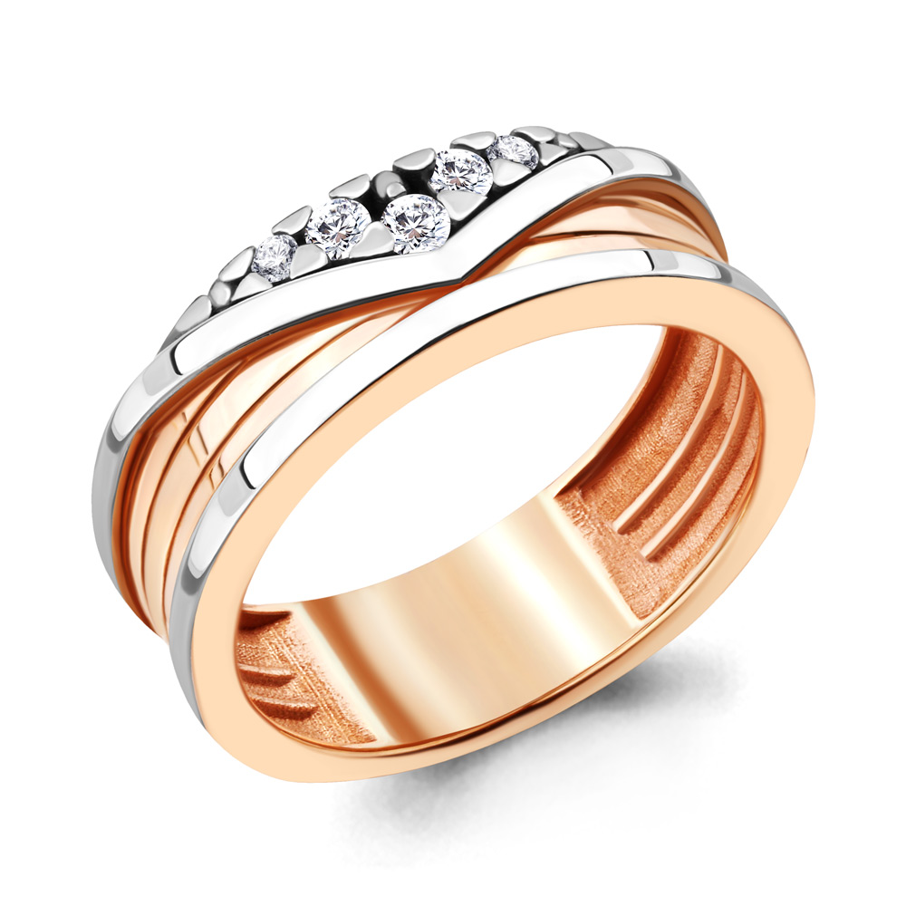 

Кольцо из серебра с фианитом Aquamarine Aquamarine 68664А_925_з р, 68664А_925_з