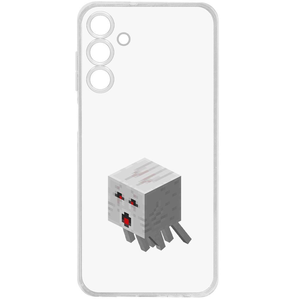 

Чехол-накладка Krutoff Clear Case Minecraft-Гаст для Samsung Galaxy M15, Прозрачный