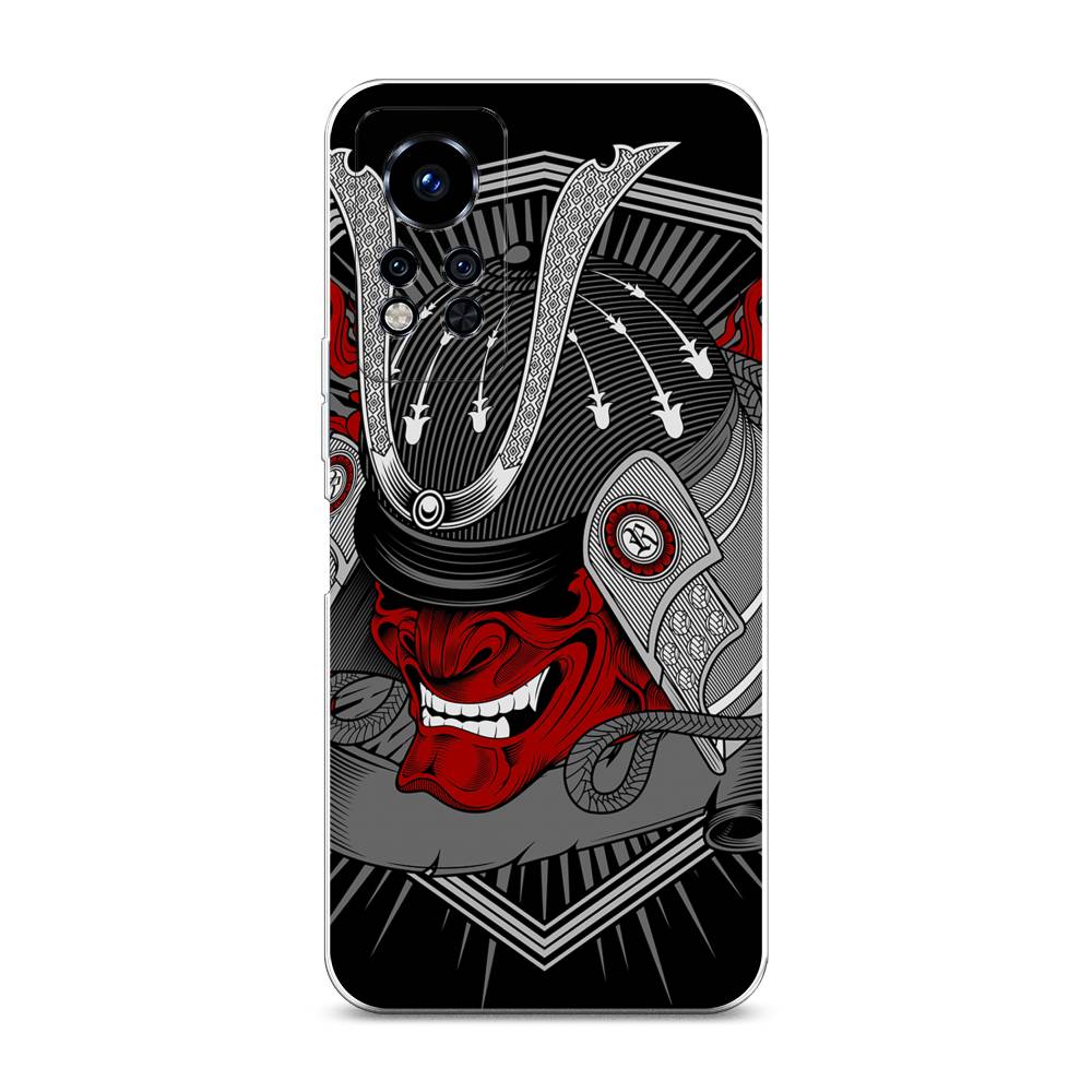 

Чехол на Infinix Note 12i 2022 "Красная маска самурая", Белый;красный;черный, 3102750-4