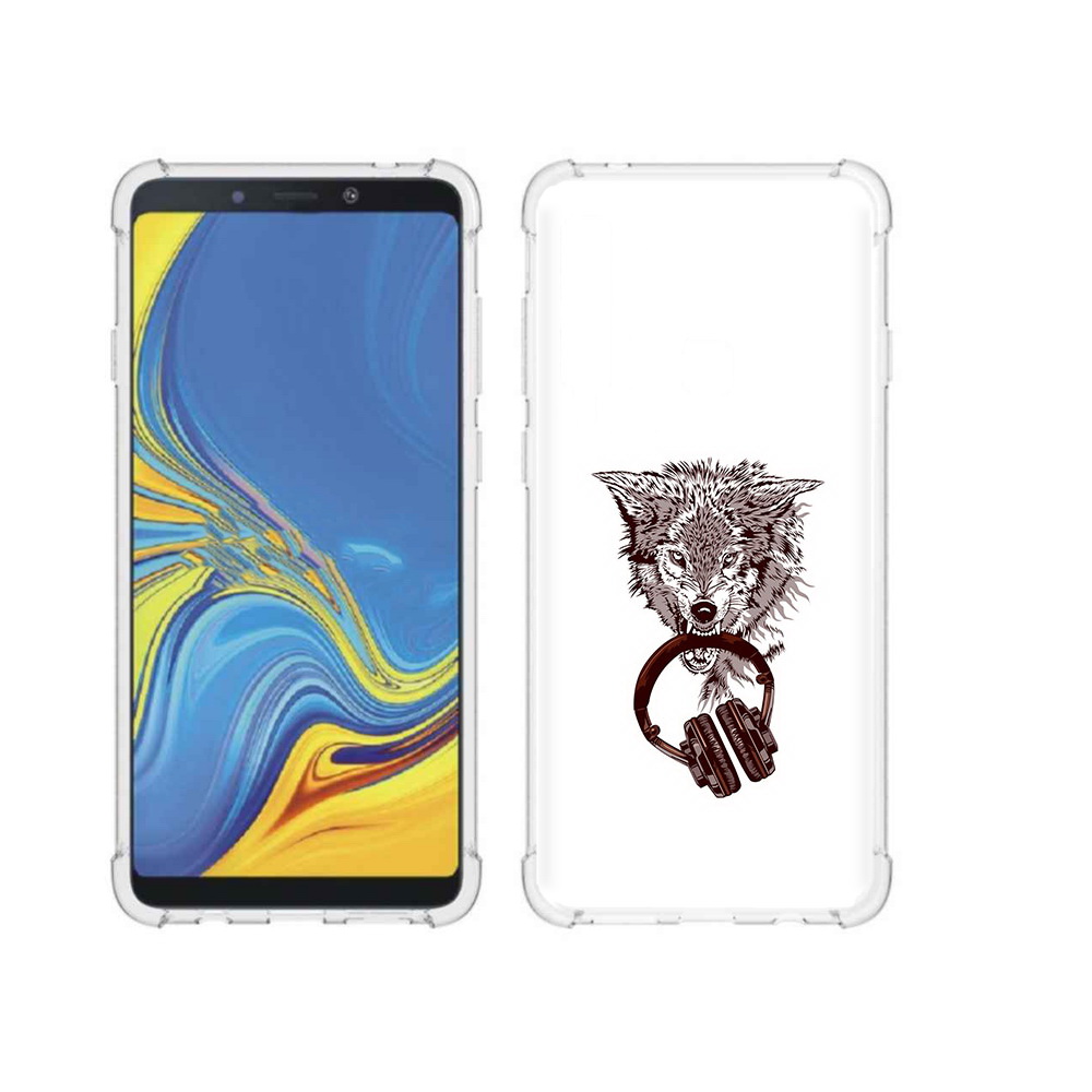 

Чехол MyPads Tocco для Samsung Galaxy A9 дикий волк (PT118683.560.325), Прозрачный, Tocco