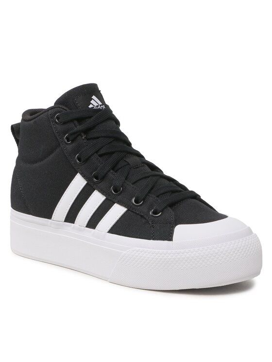 Кеды женские Adidas Bravada 2.0 Platform Mid IE2317 черные 40 2/3 EU adidas черный