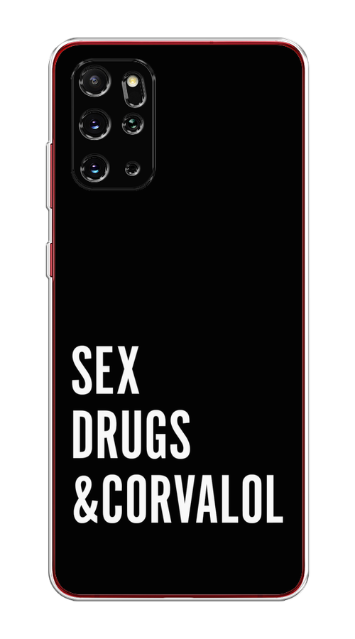 

Чехол на Samsung Galaxy S20 Plus "Corvalol", Черный;серый;белый, 29350-6