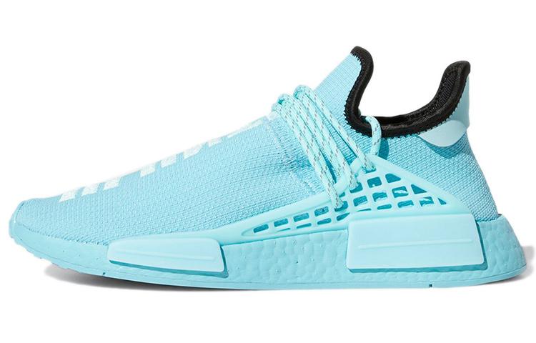 

Кроссовки унисекс Adidas Pharrell Williams x adidas originals NMD Hu голубые 47 EU, Голубой, Pharrell Williams x adidas originals NMD Hu