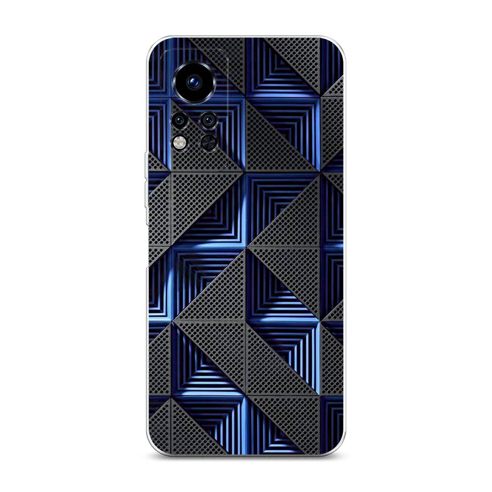 

Чехол на Infinix Note 12i 2022 "IBM", Серый;синий, 3102750-3