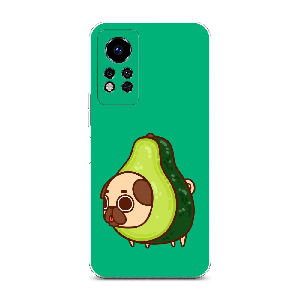 

Чехол на Infinix Note 12i 2022 "Мопс авокадик", Зеленый, 3102750-1