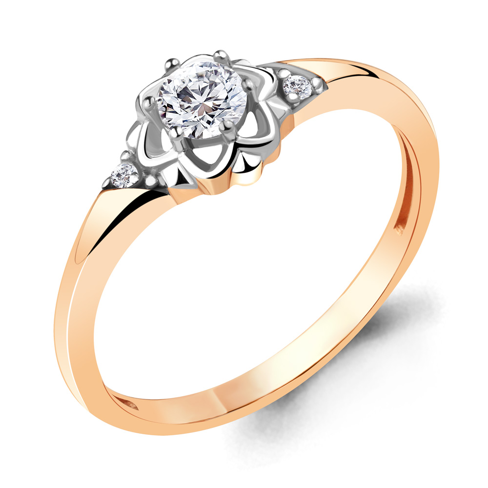 

Кольцо из серебра с фианитом Aquamarine Aquamarine 68647А_925_з р. 16,5, 68647А_925_з