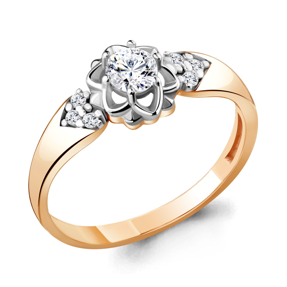 

Кольцо из серебра с фианитом Aquamarine Aquamarine 68645А_925_з р. 16,5, 68645А_925_з
