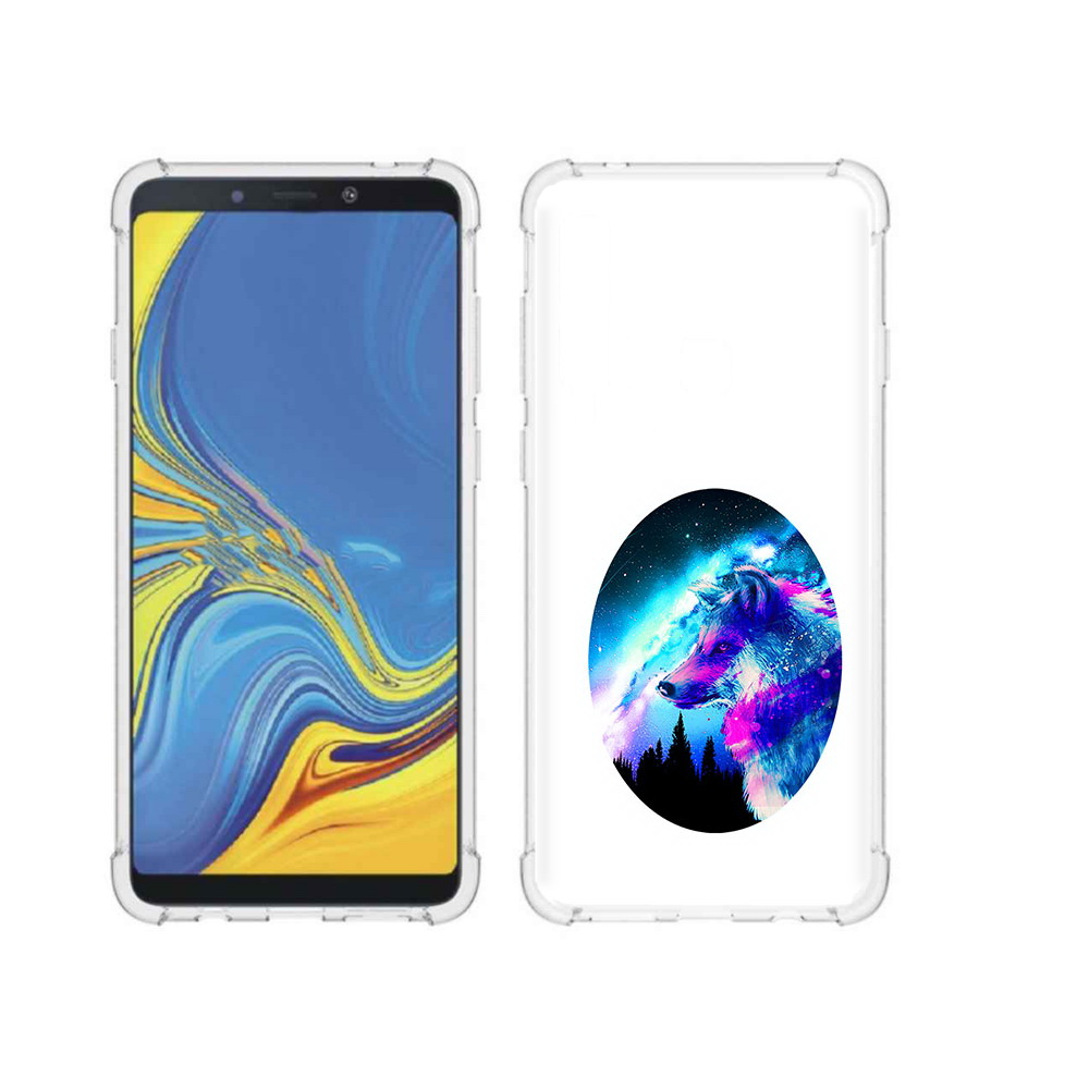 Чехол MyPads Tocco для Samsung Galaxy A9 голубой волк (PT118683.560.293)