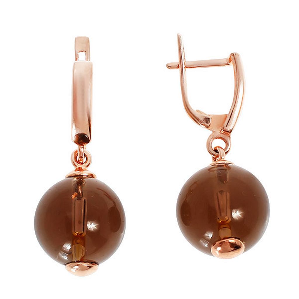 

Серьги из серебра с раухтопазом Balex Jewellery 2436930122, 2436930122