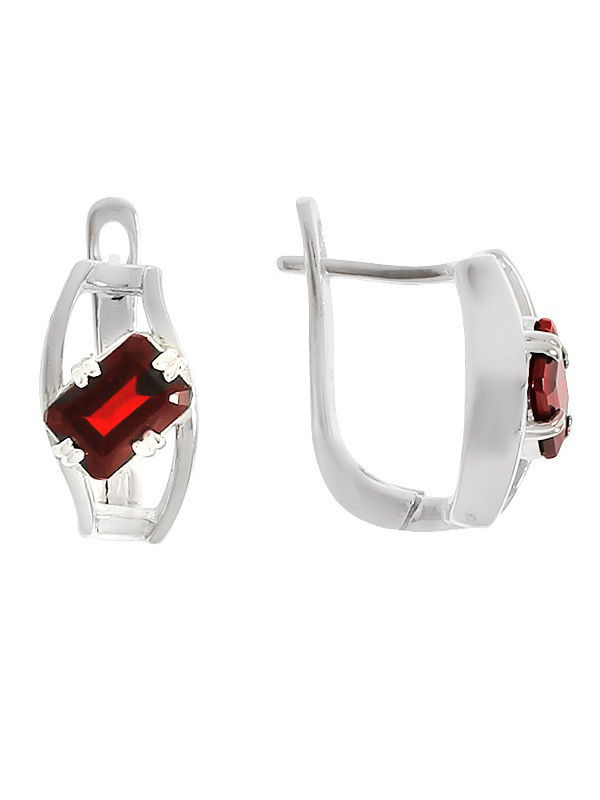 

Серьги из серебра с гранатом Balex Jewellery 2405936972, 2405936972
