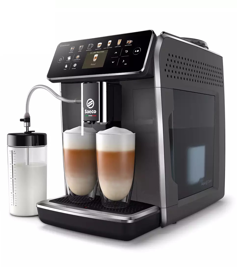

Кофемашина автоматическая Saeco GranAroma SM6580/10 черный, GranAroma SM6580/10