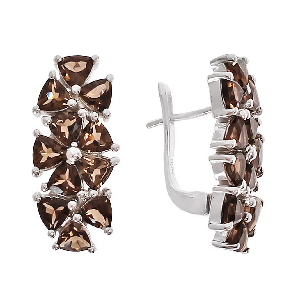 

Серьги из серебра с раухтопазом Balex Jewellery 2410931223, 2410931223