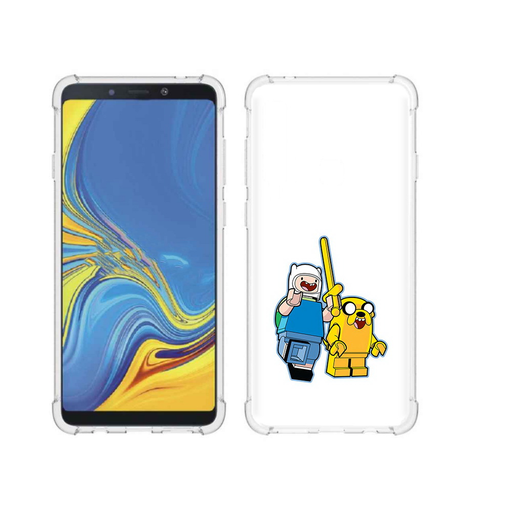 

Чехол MyPads Tocco для Samsung Galaxy A9 время приключений лего (PT118683.560.274), Прозрачный, Tocco