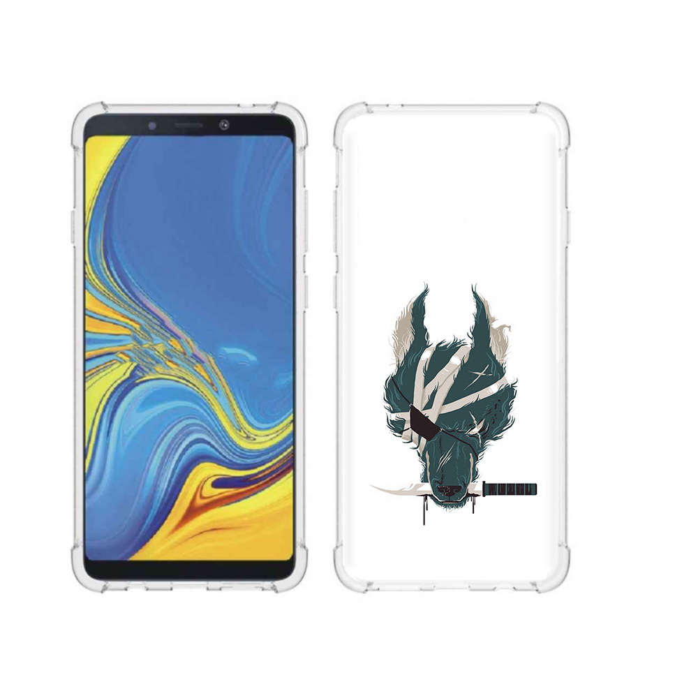 

Чехол MyPads Tocco для Samsung Galaxy A9 волк-разбойник (PT118683.560.271), Прозрачный, Tocco