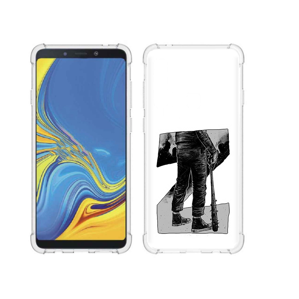 

Чехол MyPads Tocco для Samsung Galaxy A9 воин черно белый (PT118683.560.265), Tocco