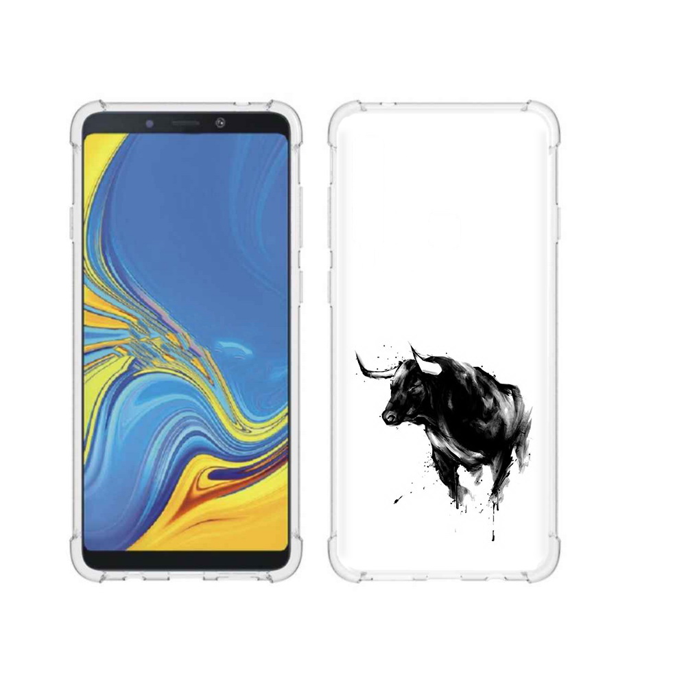 

Чехол MyPads Tocco для Samsung Galaxy A9 бык (PT118683.560.254), Прозрачный, Tocco
