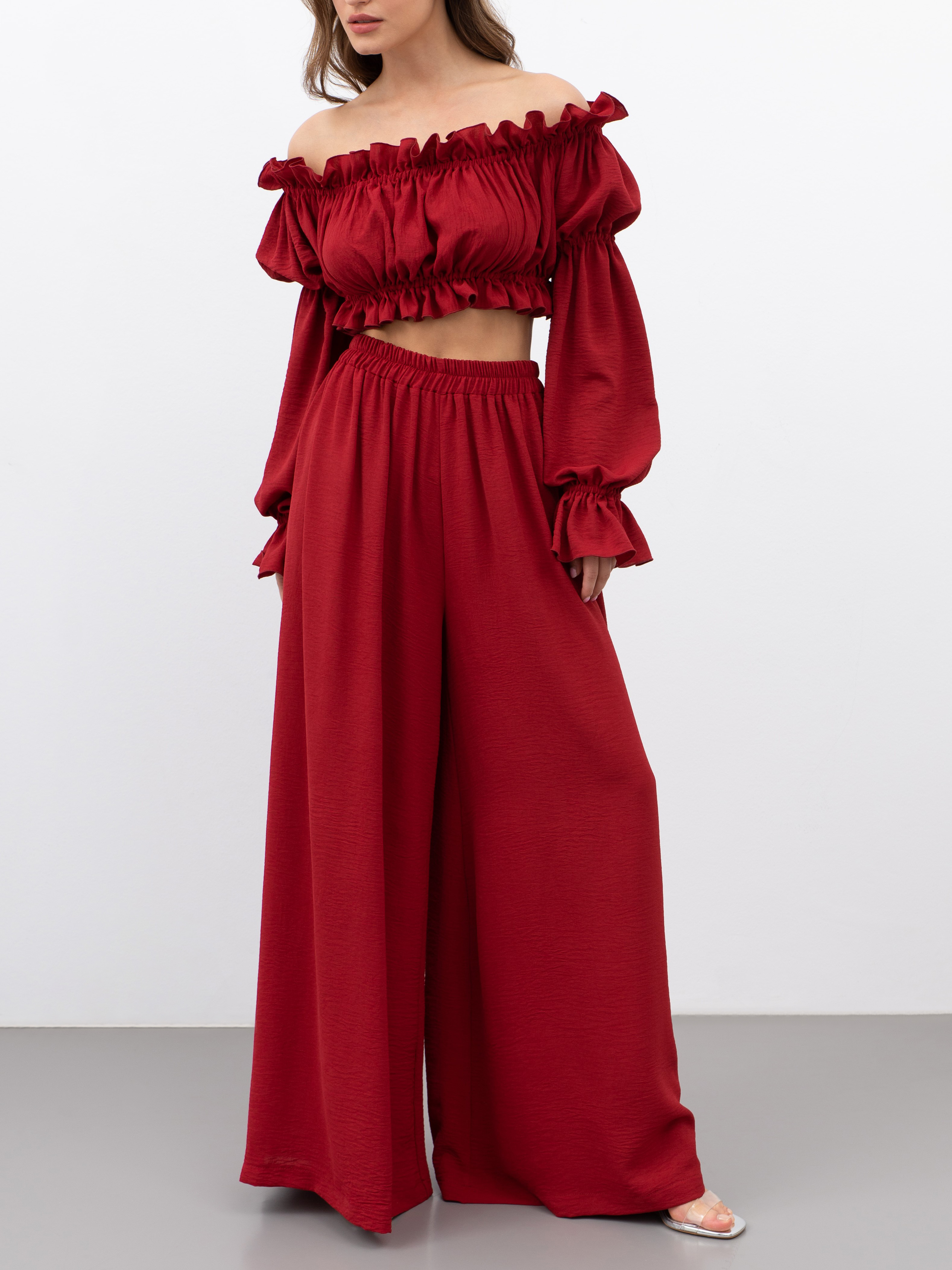 

Костюм женский Mimi Pajamas Brand 10011 бордовый 38-40 RU, 10011