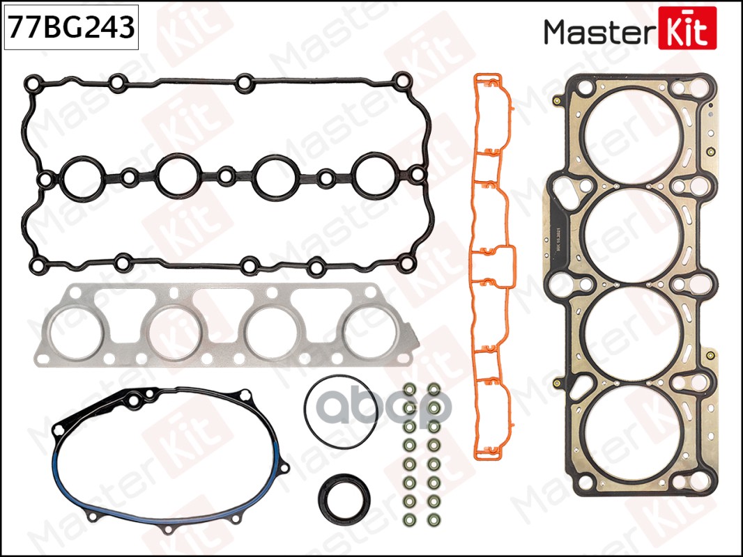 

Комплект Прокладок Гбц Vag Blr, Blx 77Bg243 MasterKit 77BG243