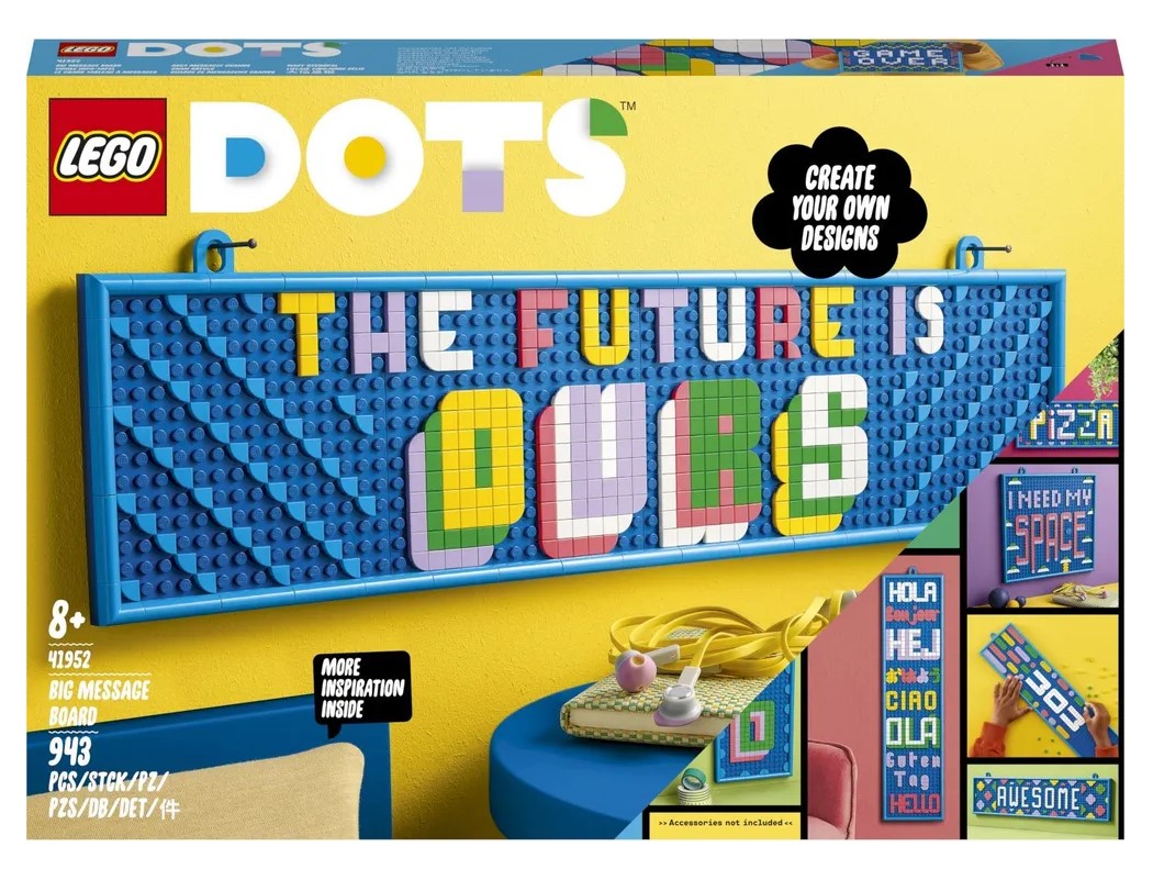 Конструктор LEGO Dots Большая доска для надписей 943 детали