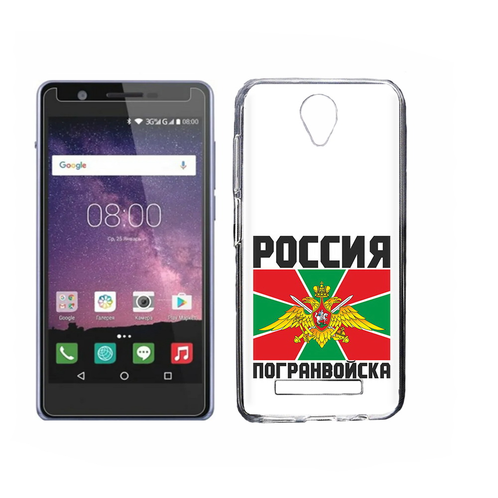 

Чехол MyPads Tocco для Philips S318 погранвойска, Прозрачный, Tocco